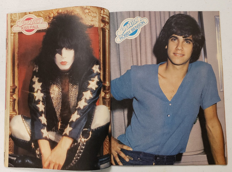 Super Teen Yearbook 1980 KISS~Paul Stanley~Cheap Trick~Leif Garrett~Robby Benson gallery
