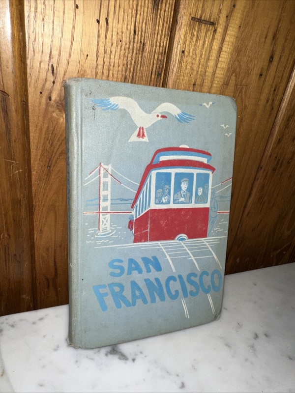 SAN FRANCISCO Jean Fritz CITIES OF THE WORLD vtg children’s ills HC book 1960s