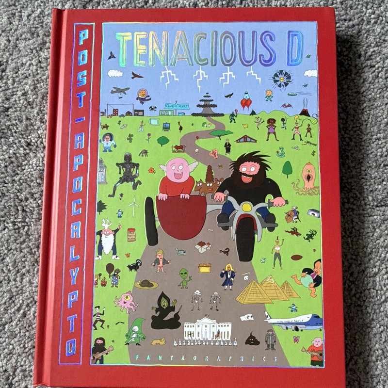 Signed Tenacious D Post-Apocalypto Hardcover Limited Edition Signed COA Like New