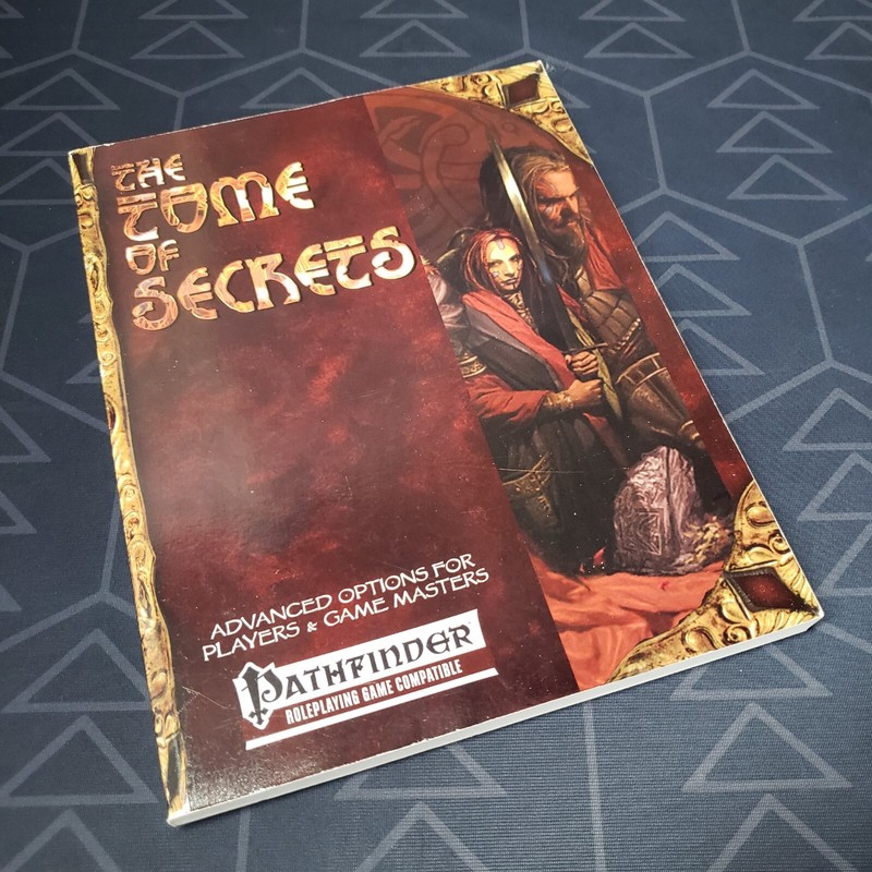 The Tome of Secrets (Paperback RPG Book, 2009) Pathfinder 1E Cubicle 7 3.5 OGL