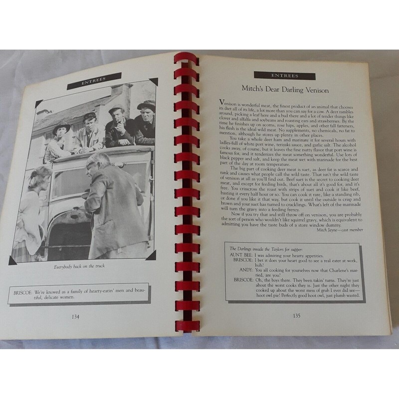 Andy Griffith: Aunt Bee's Mayberry Cookbook by Kenneth Beck and Jim Clark 1991 gallery