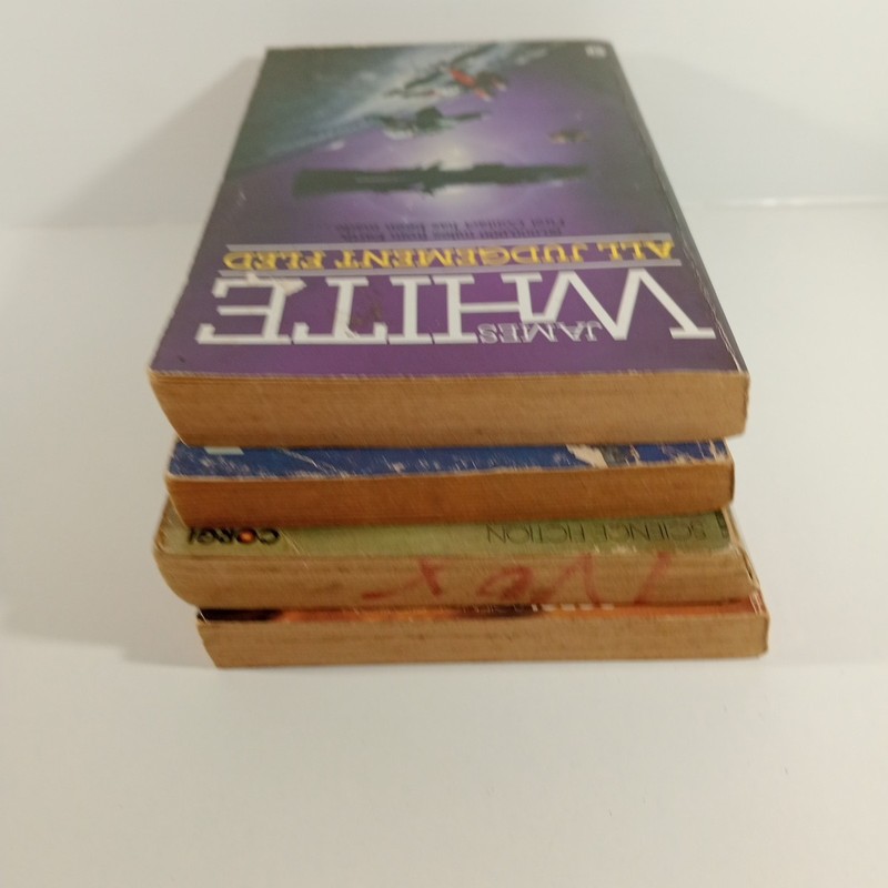 James White Vintage Sci-Fi Paperback Bundle Lot x4 gallery