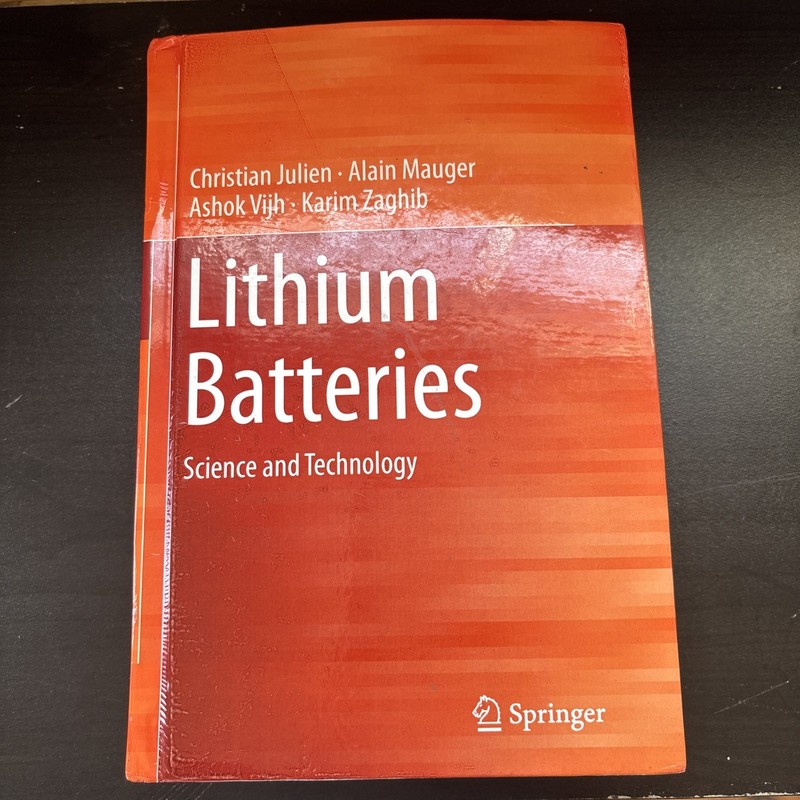 Lithium Batteries : Science and Technology by Christian Julien, Ashok Vijh, ….