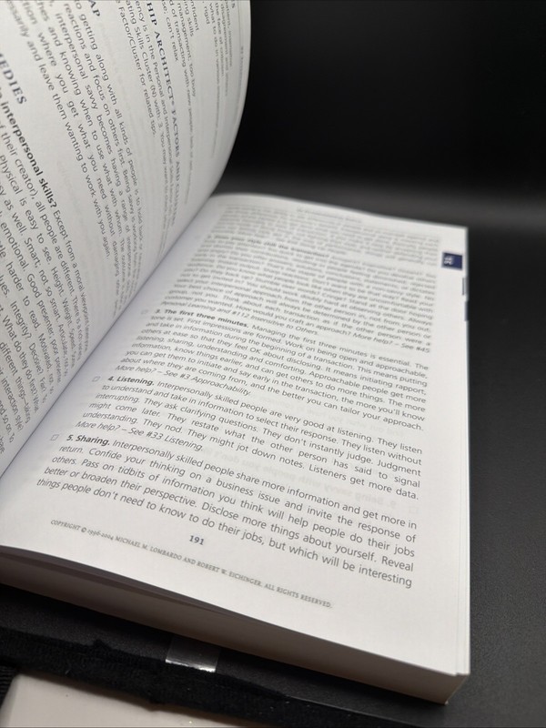 For Your Improvement by Robert W. Eichinger and Michael M. Lombardo (Book,... gallery