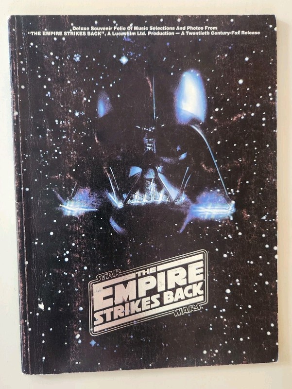 Deluxe Souvenir Folio of Music Selections & Photos from The Empire Strikes Back