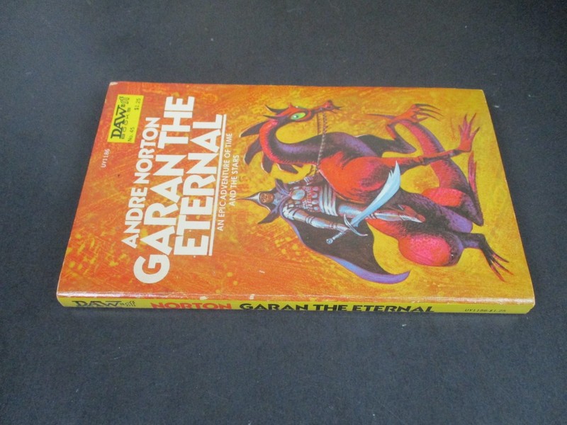 Garan the Eternal Andre Norton 1973 First DAW Paperback Science Fiction Fantasy gallery