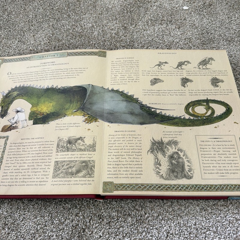 Ologies Ser.: Dragonology : The Complete Book of Dragons by Ernest Drake (2003, gallery