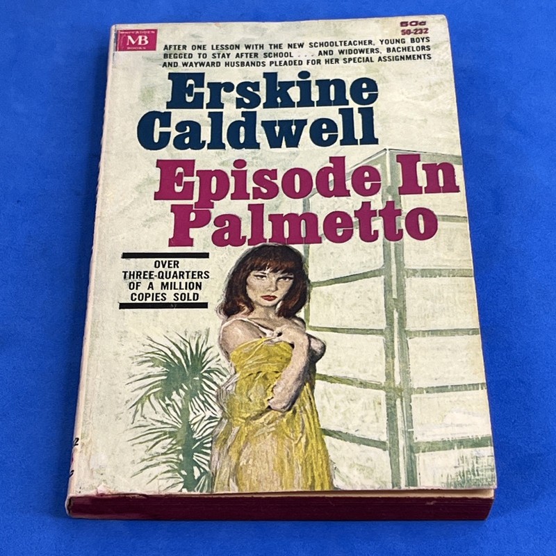 Vintage Books- Episode in Palmetto Erskine Caldwell Paperback Macfadden 1965 gallery