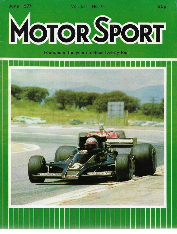 MOTOR SPORT 1977 JUNE – LOTUS ECLAT SPRINT, 240Z, 4CM, BETA M-C SPIDER