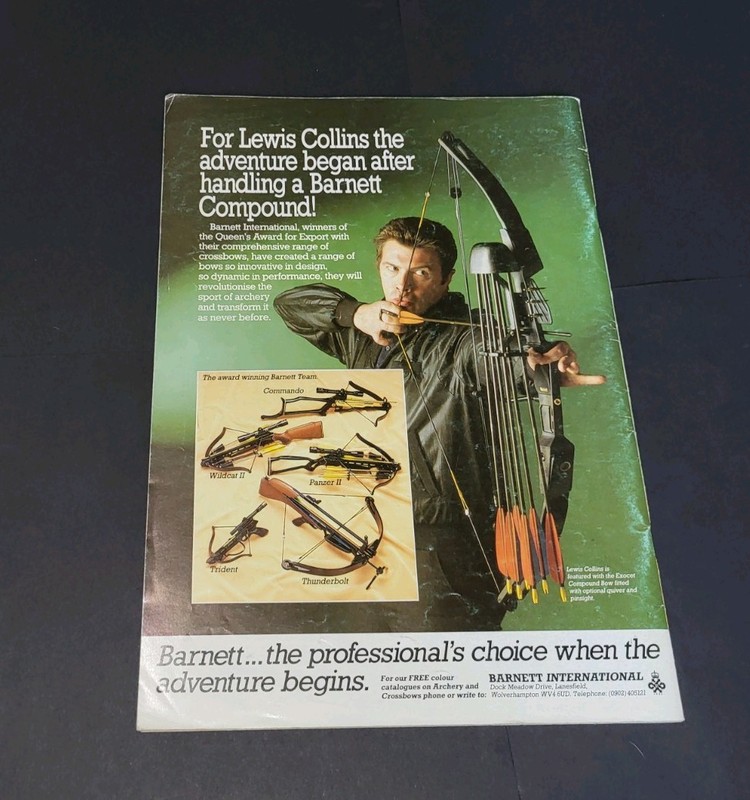 1986 Vintage Air Gunner Gun Magazine Centerfold Poster Airgun Brittish European gallery
