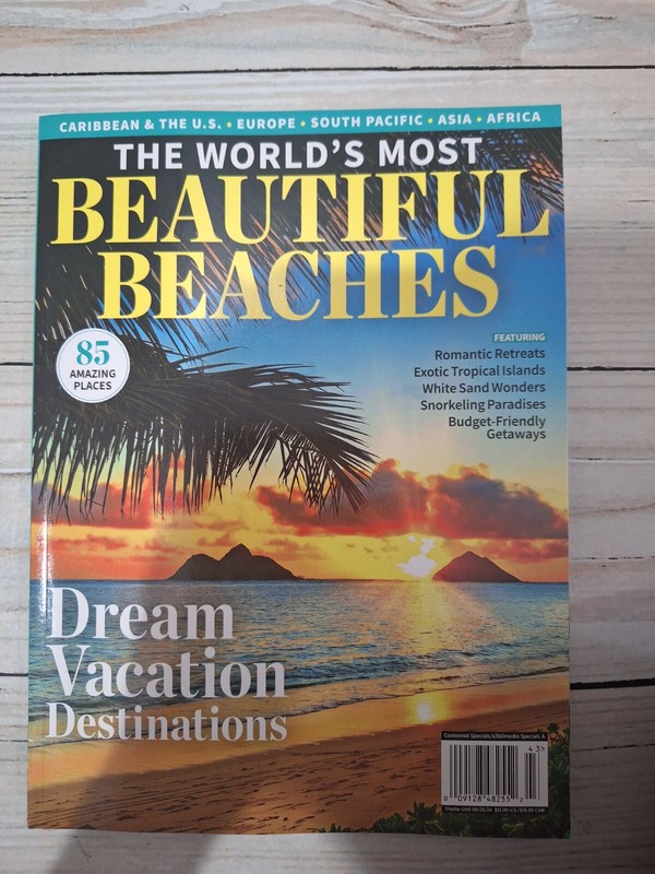the World’s Most Beautiful Beaches August 2024 Magazine Dream Vacation