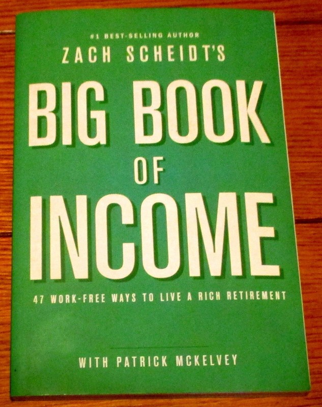 2016 Big Book of Income by Zach Scheidt SIGNED Softcover Book 196 Pages