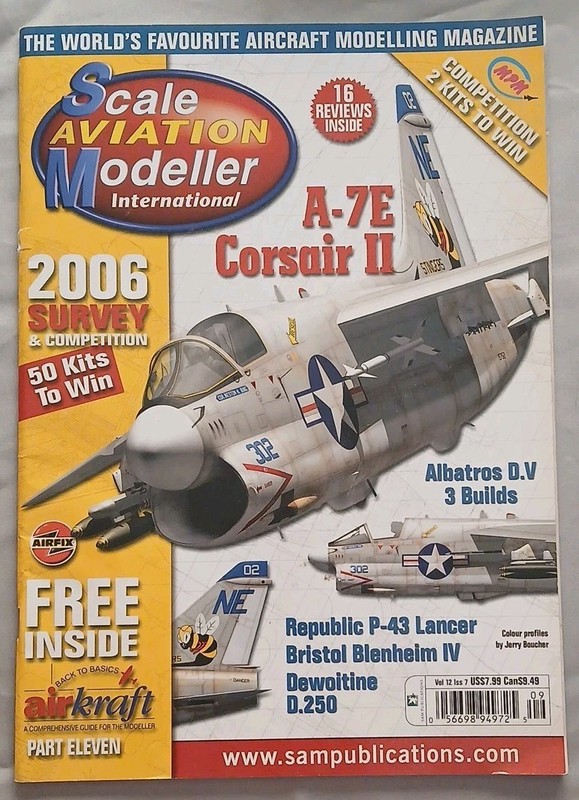 Scale Aviation Modeller International Magazine Volume 12 Issue 7