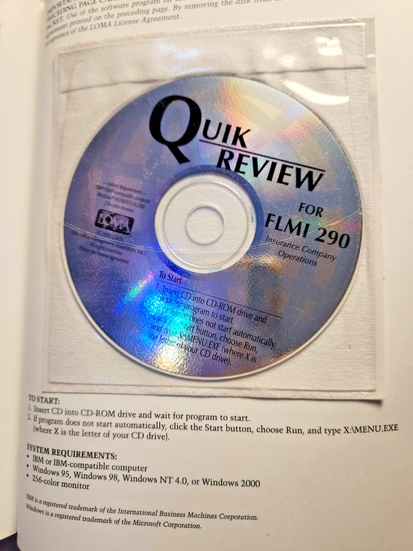 Insurance Company Operations - Gene Stone LOMA - Very Good + Includes CD gallery