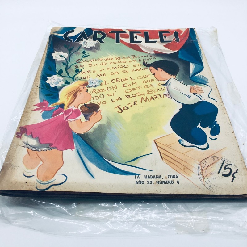Carteles Magazine Ano 32 Numero 4 1950 Cuban General Interest Illustrated