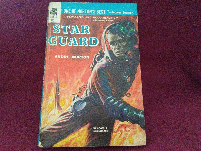 Star Guard: Andre Norton (1966 Vintage Pb Military SF Novel Ace Book # G-599)