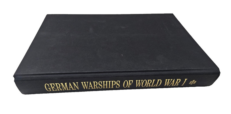 GERMAN WARSHIPS OF WORLD WAR I FRIEDMAN NAVAL INSTITUTE PRESS HC NO DUST JACKET