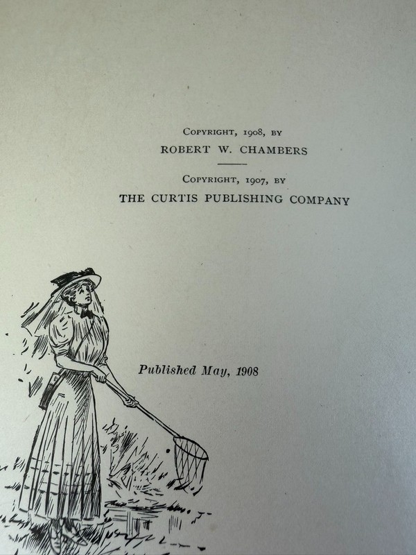 Rare Antique Original Collectible 1908 SOME LADIES IN HASTE Robert W Chambers gallery