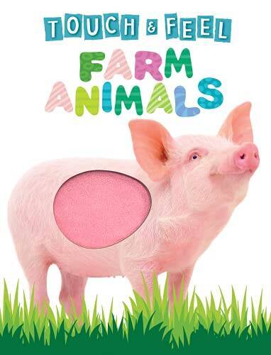 Touch and Feel Farm Animals – Novelty Book – Childrens Board Book – Inte – GOOD