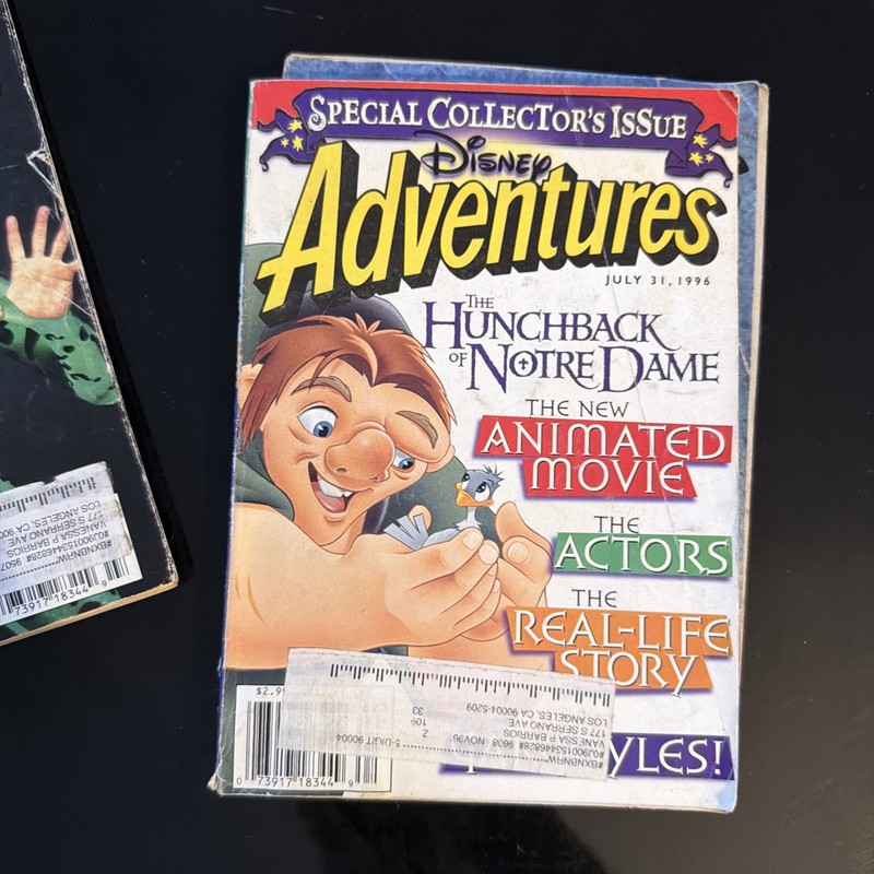 The Disney Adventures Magazines Lot 1995-1996 Lot Of 5 gallery