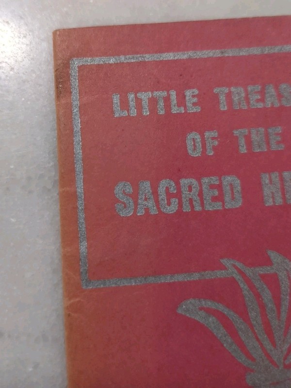 Little Treasury of the Sacred Heart, St. Anthony's Guild, Vintage 1966 VG gallery