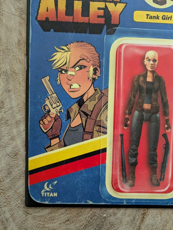 Tank Girl Action Alley #1 Cover B Action Figure Variant Cover Titan Comics 2018 gallery