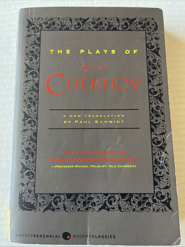 Plays of Anton Chekhov 1997 Paul Schmidt trans. PB Book Harper Collins