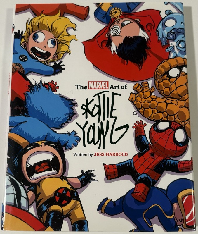 The MARVEL Art of Skottie Young by Jess Harrold Hardback Spider-man Deadpool New