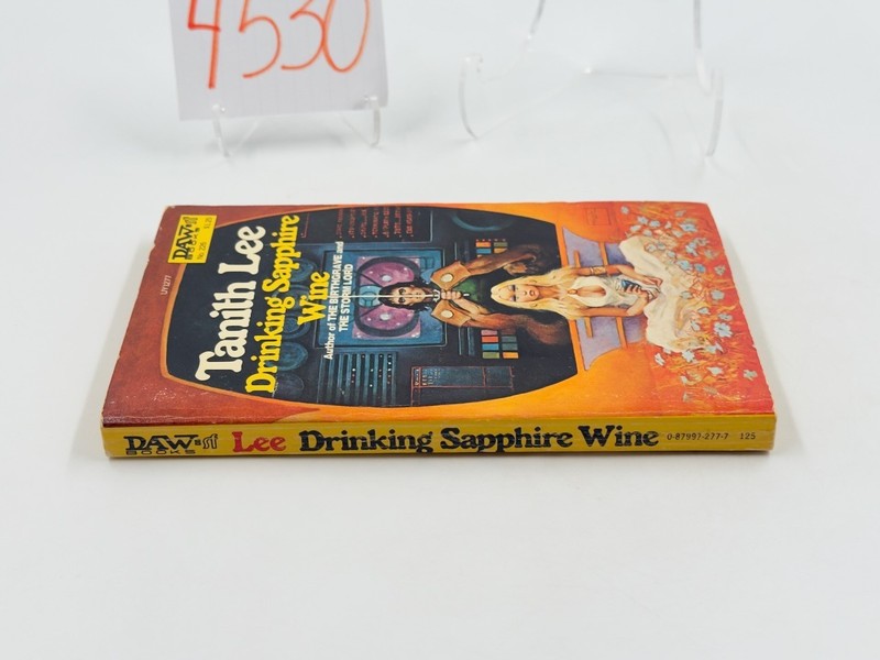 Tanith Lee, DAW PB, Drinking Sapphire Wine 1st Ed 1/1977 gallery