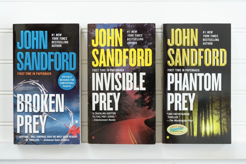 John Sandford PREY Complete Series Lot of 35 (#1-35) Set Paperback PB Books gallery