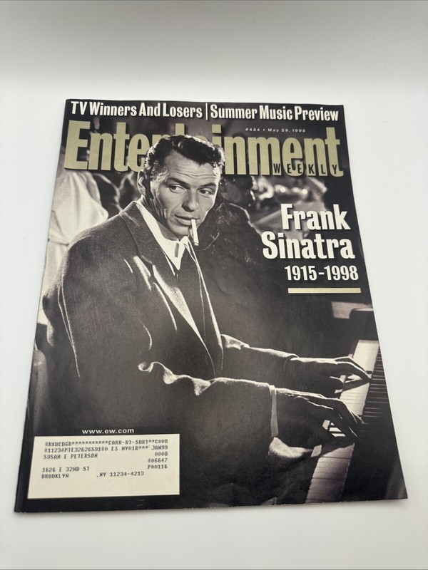 Entertainment Weekly #434 May 29, 1998 Frank Sinatra 1915-1998 MINT