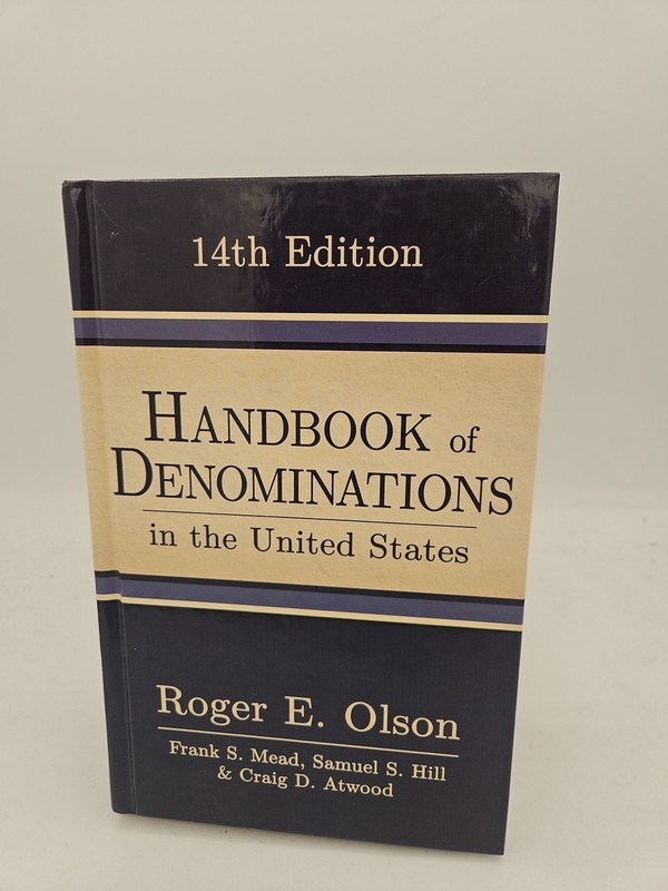 Handbook Of Denominations In The United States 14th Ed Olson HC Like New Cond O4