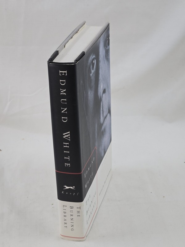 The Burning Library Essays Edmund White 1994 Alfred A Knopf Hardcover w/ Dust gallery