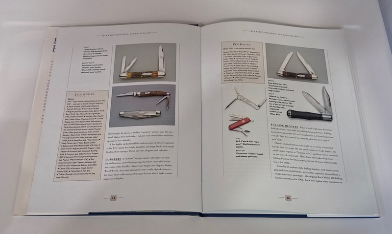 Pocket Knives Guide By Bernard Levine. 1993 Hardcover 80 Pages Pre Owned gallery