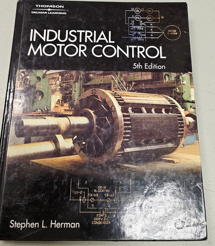 Industrial Motor Control 5th Edition Hardcover By Herman, Stephen L Very Good