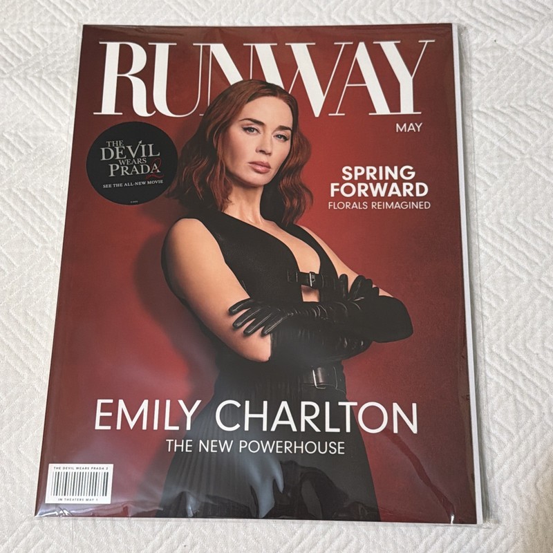 Runway May 2026 Emily Charlton Fashion Magazine Florals English