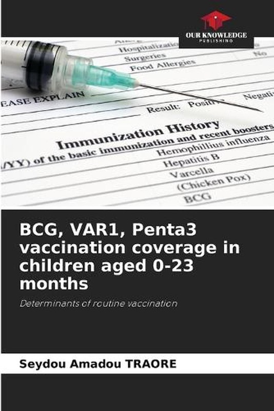 BCG, VAR1, Penta3 vaccination coverage in children aged 0-23 months by Seydou Am