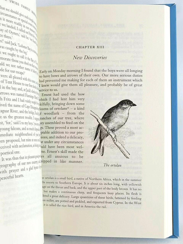 THE SWISS FAMILY ROBINSON Johann Rudolf Wyss Faux Leather Bound Illustrated NEW gallery