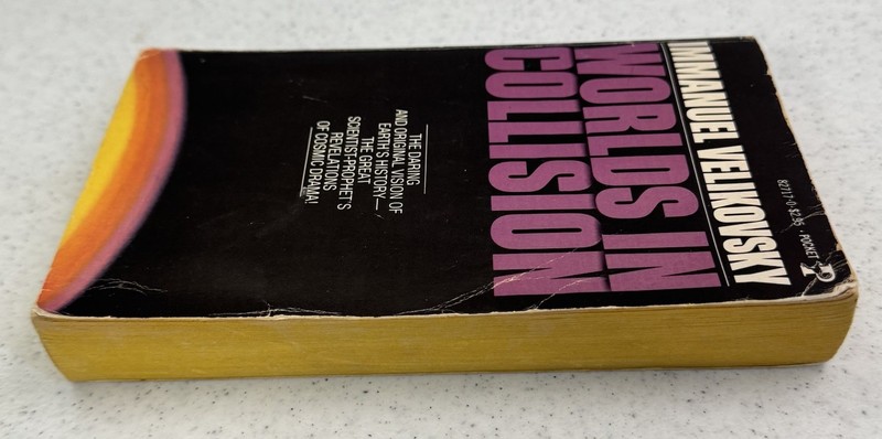 1977 POCKET WORLDS IN COLLISION IMMANUEL VELIKOVSKY PB/PAPERBACK BOOK gallery