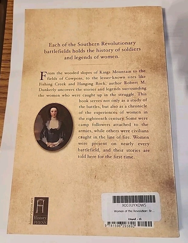 Women of the Revolution: Bravery a... by Dunkerly, Robert M Paperback / softback gallery