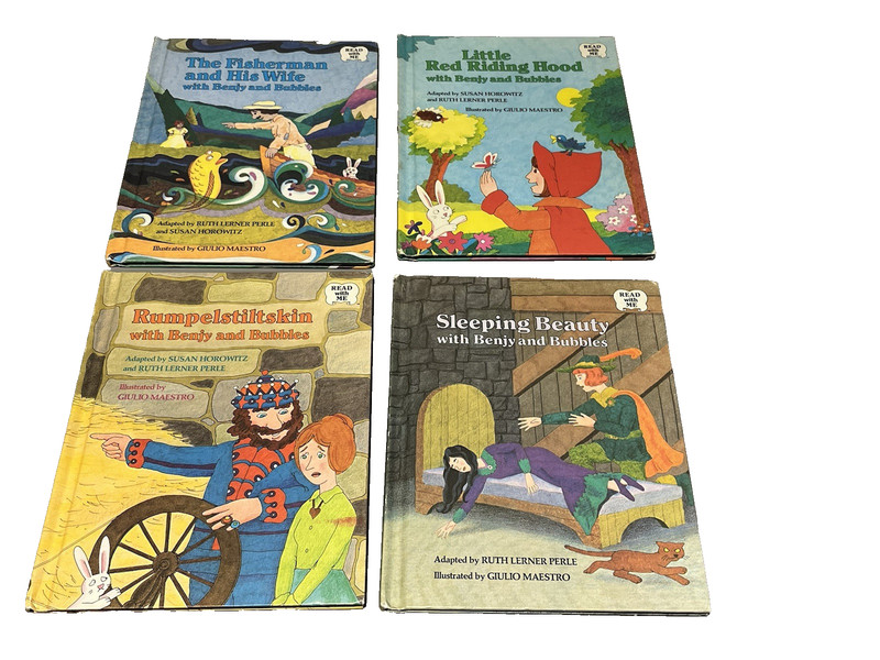 (4) Vintage Child’s Weekly Reader Read with Me Books- Copyright 1979- Like New