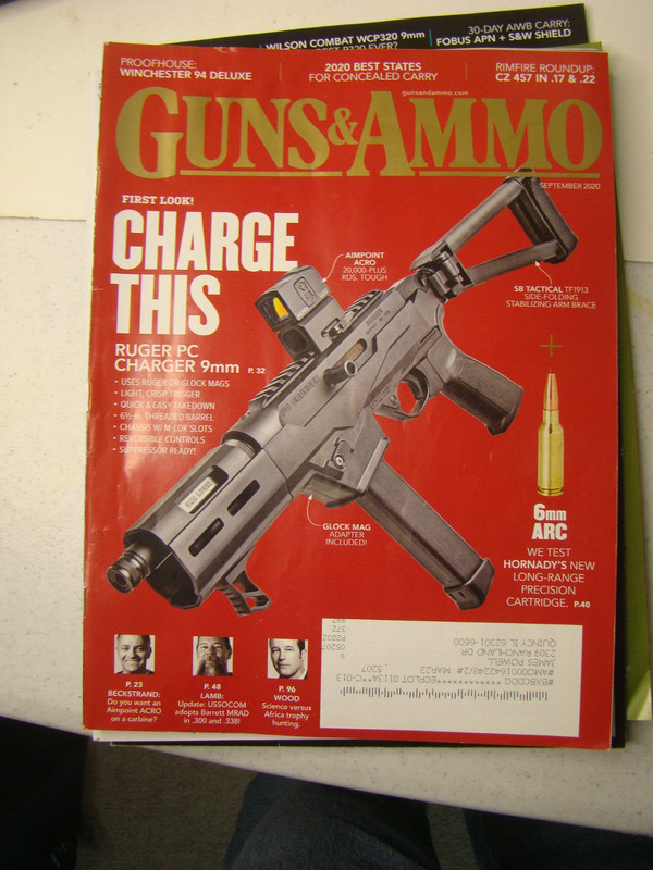 Lot of 10 Guns & Ammo Magazine 2016, 2020, 2021, 2022 Outdoor Sportsman Group gallery