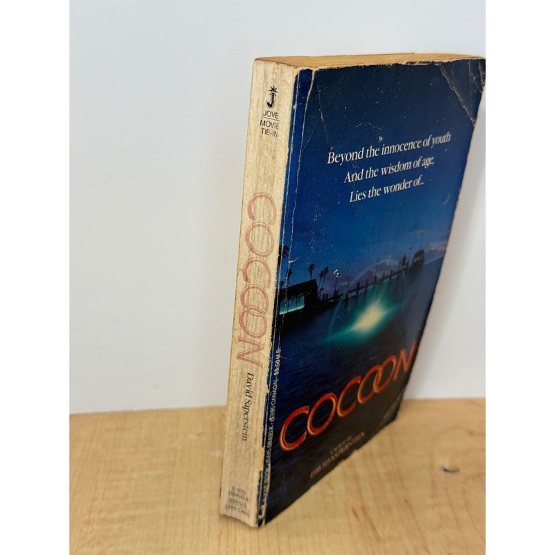 Cocoon David Saperstein Vintage Paperback Movie Tie-In Sci-Fi Novel 1985 Jove gallery