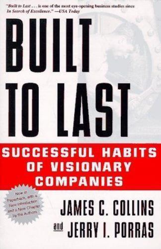 Built to Last: Successful Habits of Visionary Co- 0887307396, Collins, paperback