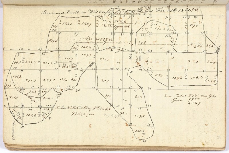 William Plummer CROCKER / Two Volumes of Manuscript Surveys conducted gallery