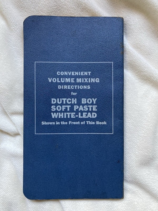 1939 The Handbook On Painting National Lead Co. Dutch Boy VINTAGE PB 138 Pages. gallery