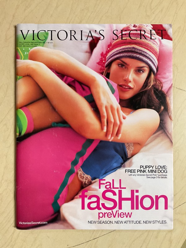 Victoria’s Secret 2005 Fall Fashion Preview vol.1 catalog Alessandra Ambrosio