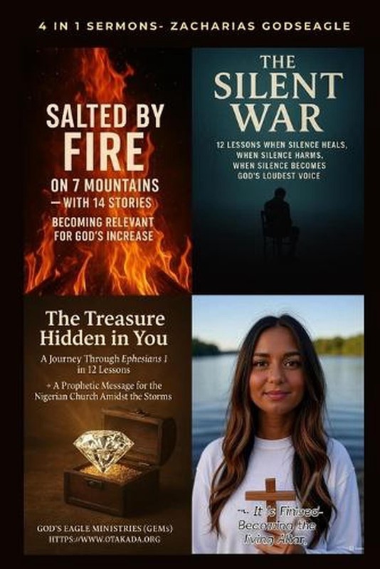 4 in 1 Sermons by Zacharias Godseagle with Audio links: Salted by Fire on 7 Moun