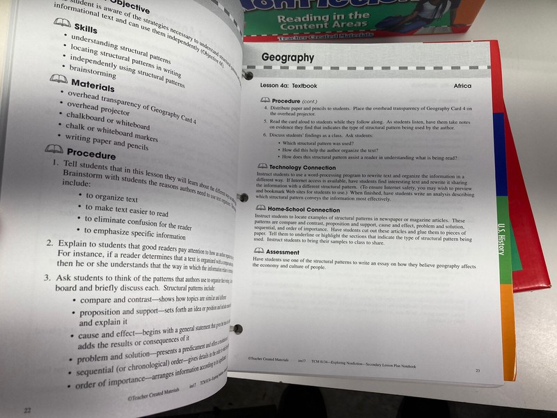 TIME Exploring Nonfiction Social Studies Secondary Kit Home School Lessons gallery