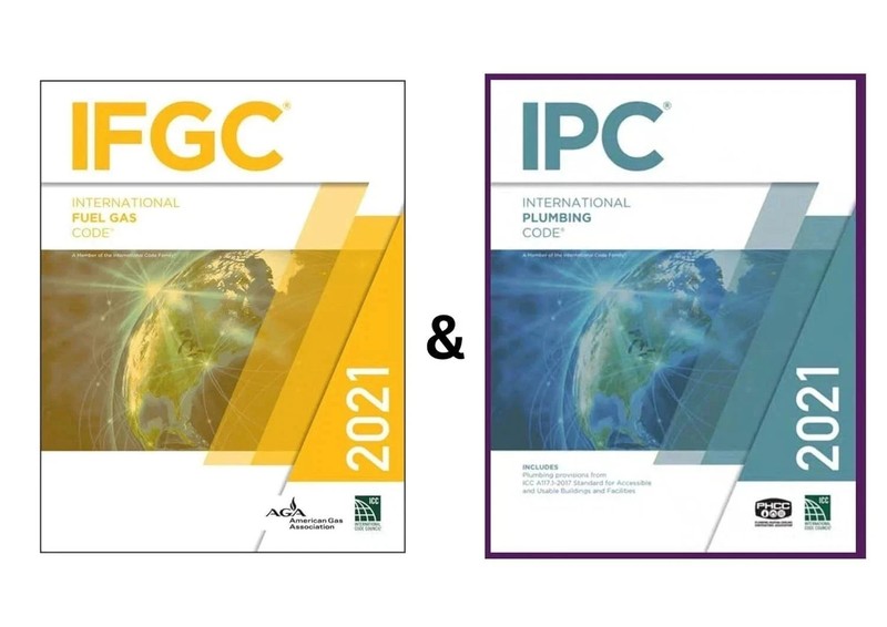 IFGC 2021 and IPC 2021 Plumbing Code & Fuel gas Code Combo Pack Free Shipping